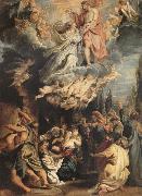The Coronacion of the Virgin one Peter Paul Rubens